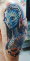 Tatuaje de la película Avatar