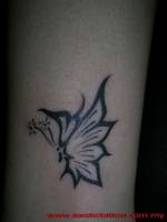 Tattoo de una mariposa