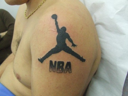 Tatuaje del Lobo de la NBA