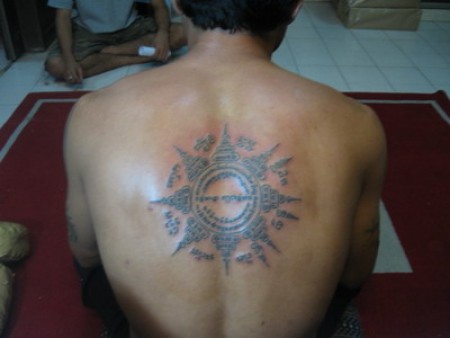 Tatuaje tradicional de Tailandia