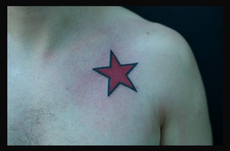 Tatuaje de una estrella