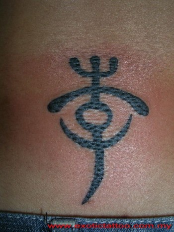 Tatuaje de un símbolo