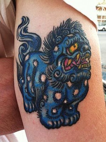 Tattoo de León Fu