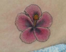 Tatuaje de flor