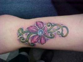 Tatuaje de una florecita