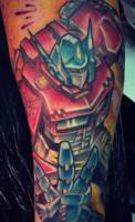Tatuaje de un Transformer