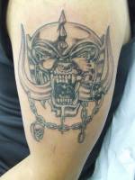 Tatuaje de la calavera de Motörhead