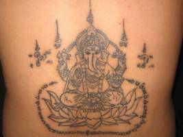 Tatuaje de Ganesha, Sak Yant