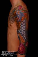 Tatuaje japonés de Kirin. Tattoo de brazo entero.