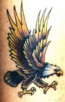 Tatuaje de un águila