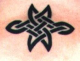 Tattoo de un símbolo celta
