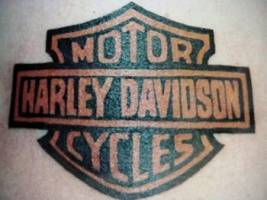 Tatuaje del Logo de Harley