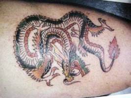 Tatuaje de un dragón