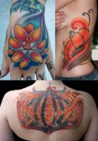 Tatuajes de flores extraterrestres
