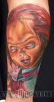Tatuaje de Chucky