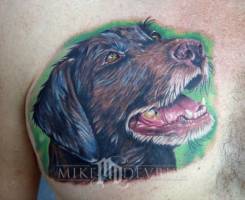 Tattoo de un perro