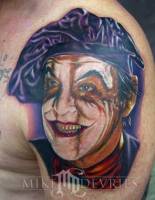 Tatuaje del Joker, enemigo de Batman