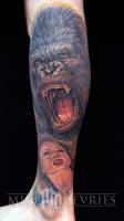 Tatuaje de King Kong