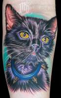 Tatuaje de un gatito