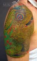 Tatuaje de un lagarto