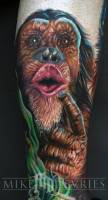 Tatuaje de un Mono
