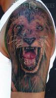 Tatuaje de un leon