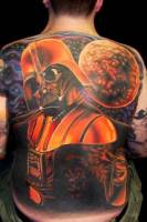 Tatuaje de Darth Vader de Star Wars