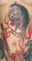 Tatuaje de un fantasma japonés