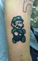 Tattoo de Super Mario Bros