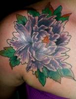 Tattoo de una gran flor