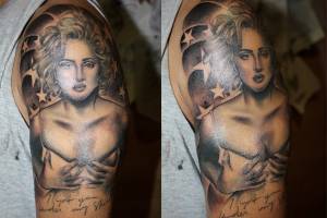 Tatuaje sexy de Madonna 