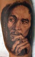 Tatuaje de Bob Marley
