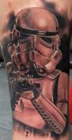 Tatuaje de un soldado de Star Wars