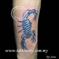 Tattoo de un escorpión