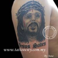 Tatuaje de cristo