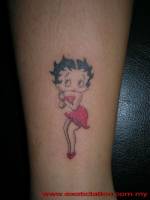 Tatuaje de Betty Boop