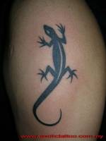 Tatuaje de un lagarto