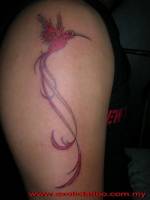 Tatuaje de un quetzal