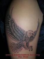 Tattoo de una majestuosa águila