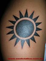 Tatuaje de un sol