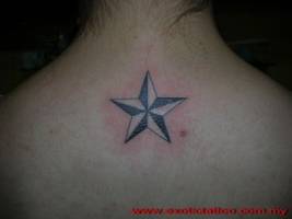 Tatuaje de una estrella