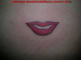 Tatuaje de unos labios