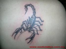 Tattoo escorpión