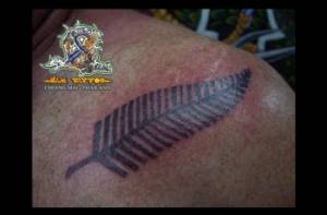 Tattoo de una pluma