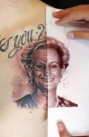 Tattoo retrato de una señora