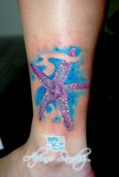 Tatuaje de una estrella de mar