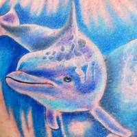 Tatuaje de un delfín
