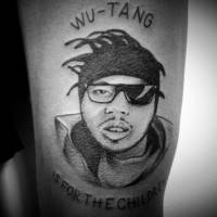 Tatuaje de wu-tang clan
