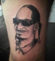 Tatuaje de Snoop Dogg
