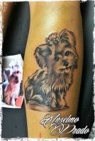 Tatuaje de un perrito